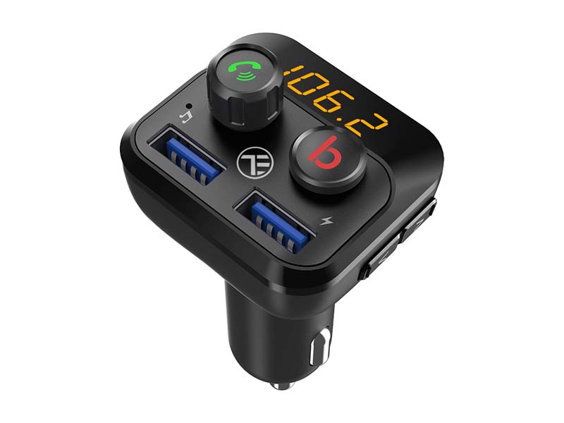 Wireless Bluetooth FM Transmitter Tellur B8 Hands Free/Dual Charger w/LCD Display