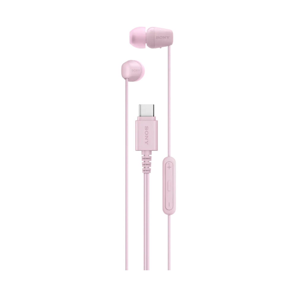 Earphones Sony IER-EX15CP Type-C w/ Microphone Pink