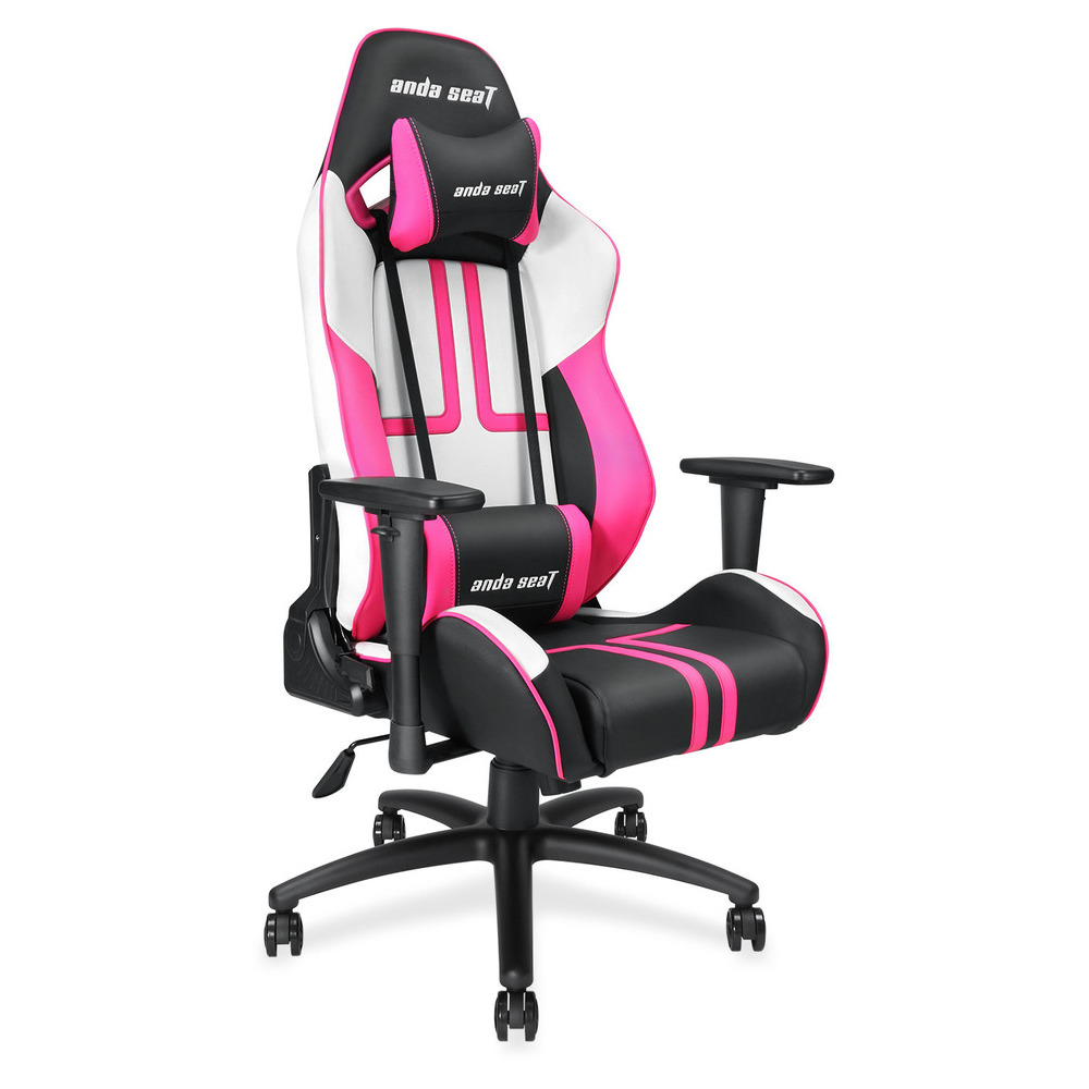 Gaming Chair AndaSeat Viper Black/White/Pink
