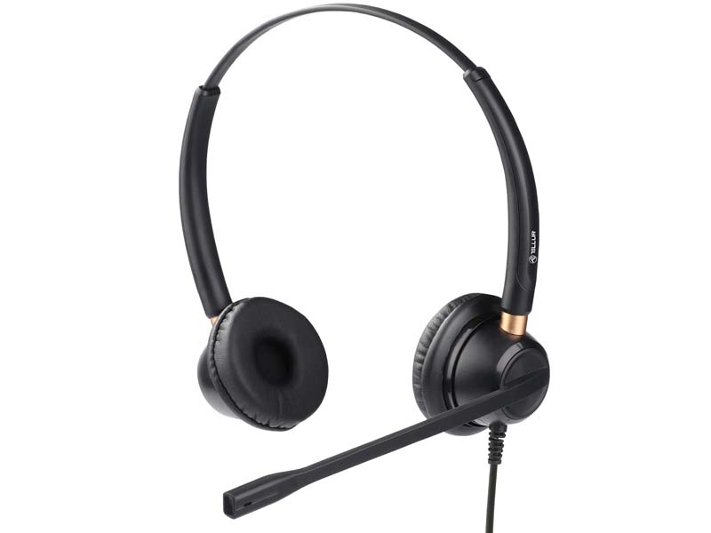 Headset Tellur Voice 520N Binaural USB Black