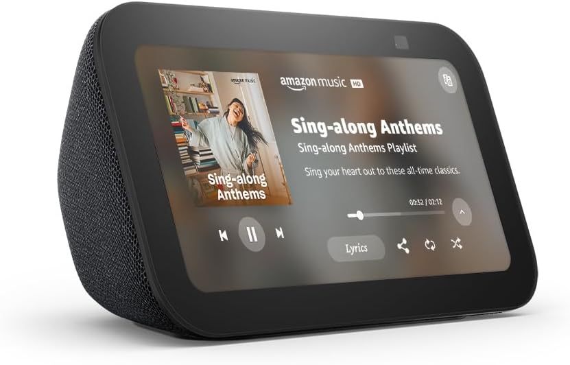 Amazon Echo Show 5 (3rd Gen) Smart Display Charcoal