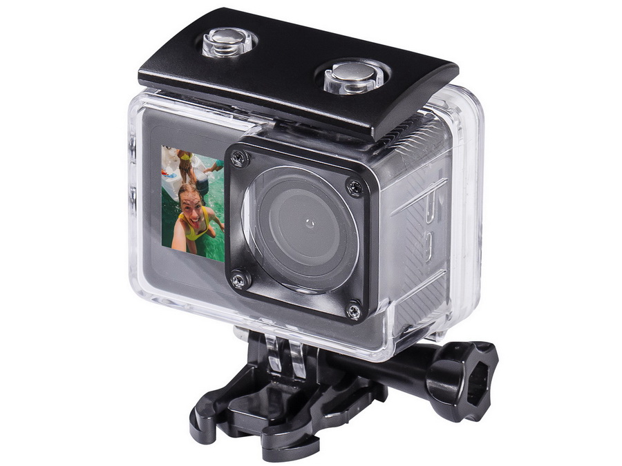 Action Camera Trevi Go 2550 4K 2xDisplay Waterproof Black