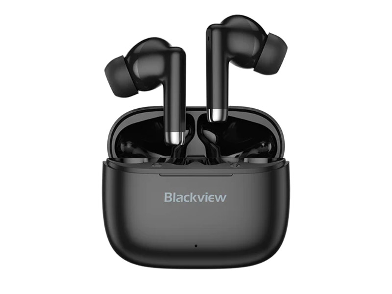 Earphones Blackview AirBuds 4 Black TWS, Mic, IPX7, BT 5.3, Noise Cancel, Touch w/Charging Case