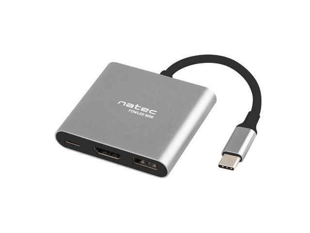 Adapter USB Type-C to 4K HDMI + USB A + USB C PD Natec