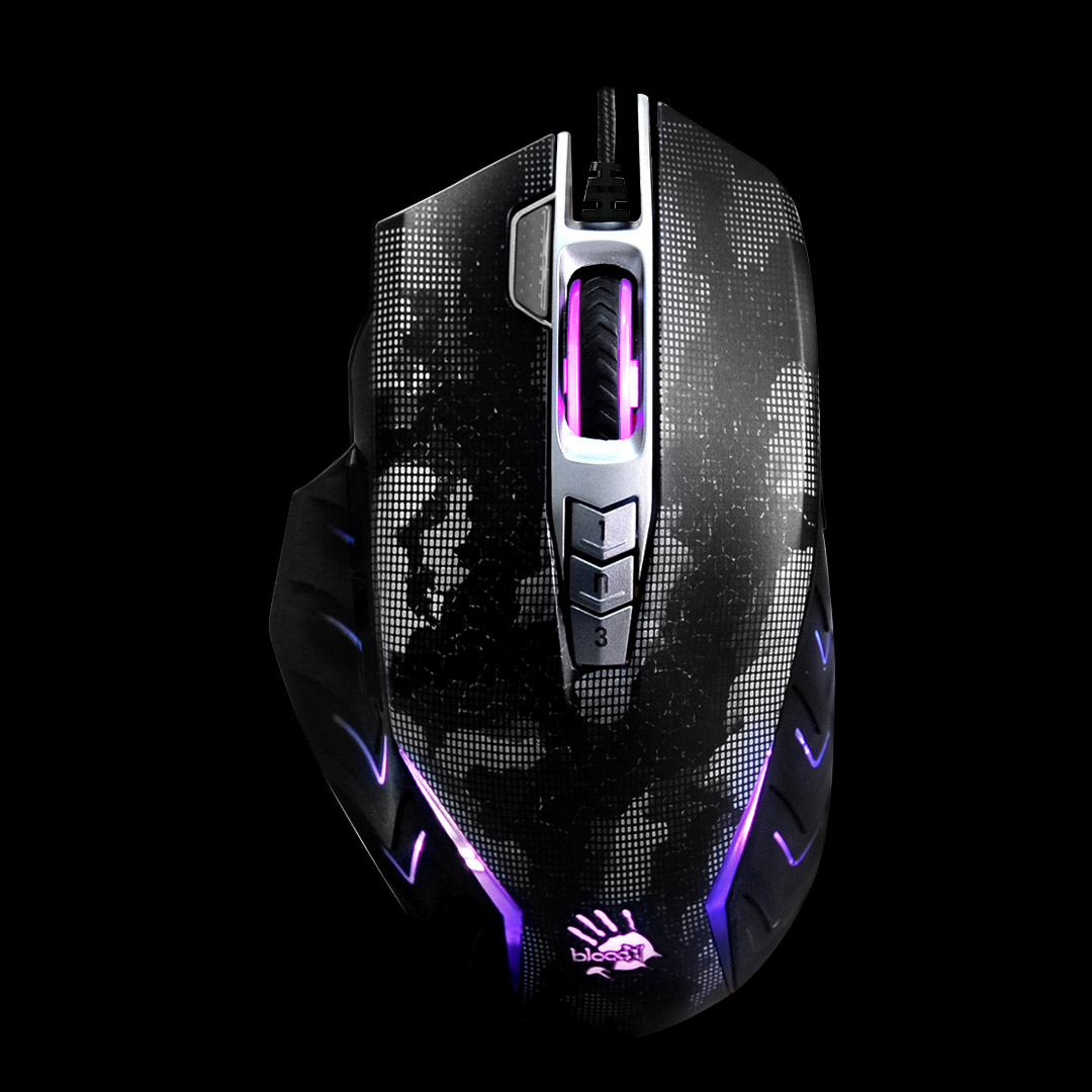 Mouse A4 J95S Bloody Gaming Light Strike USB Satelite Activated