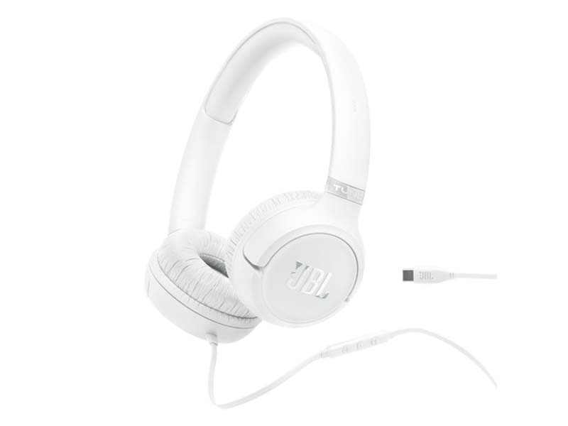 Headphones JBL Tune 530C USB Type-C White