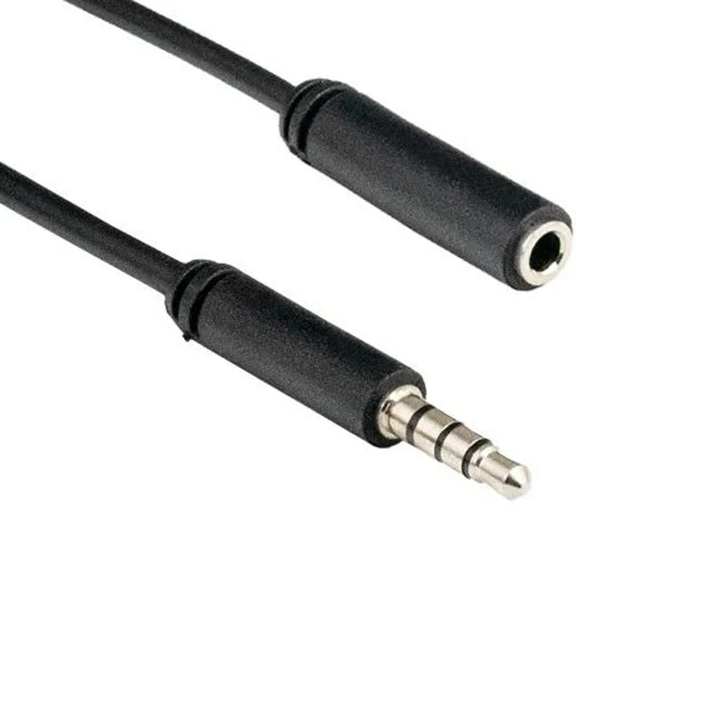 Engineering grade 3.5MM male to female audio cable