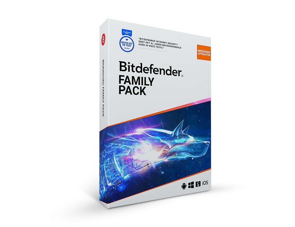 Bitdefender Family Pack Multi-Device (12 months/15 devices)