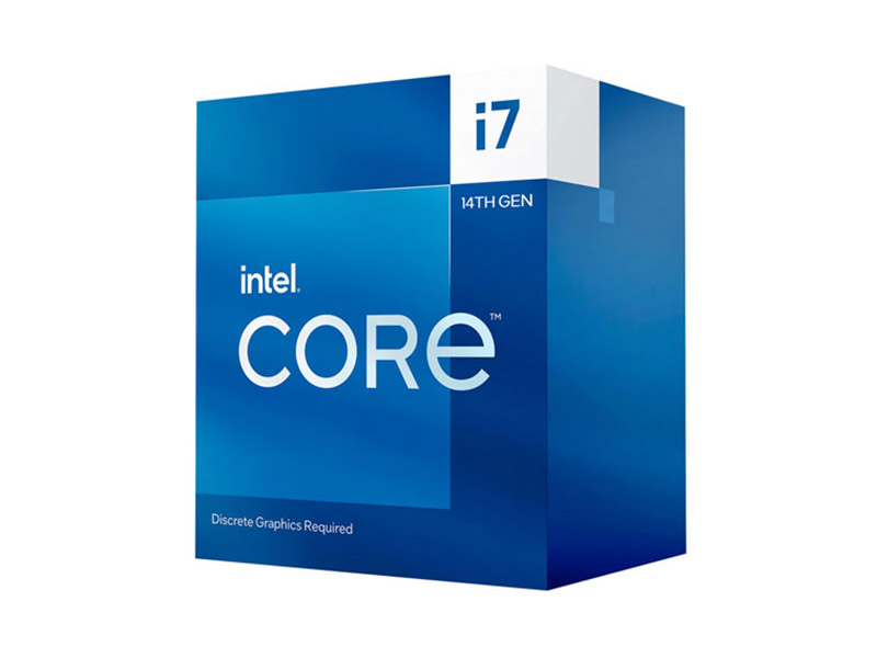 CPU Intel Core i7-14700F Raptor Lake 20-Core E1.5GHz/P2.1GHz LGA1700 33MB BOX w/o Graphics