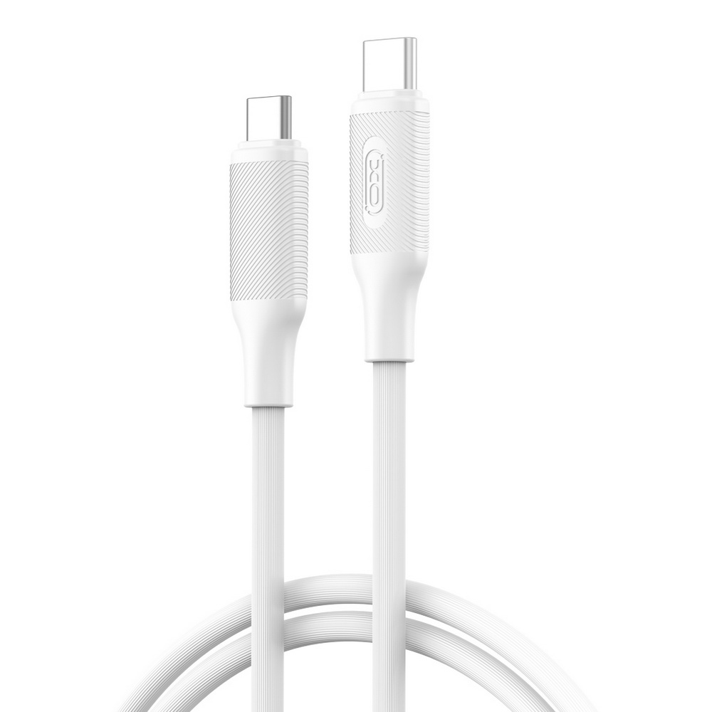 Cable USB 2.0 Type-C to Type-C 1m XO NB-Q265B 60W PD White