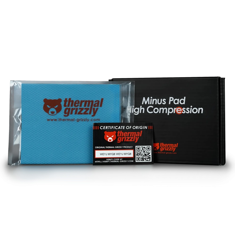 Thermal Pad Minus Pad High Compression Thermal Grizzly - 120x100x1 mm 2pcs