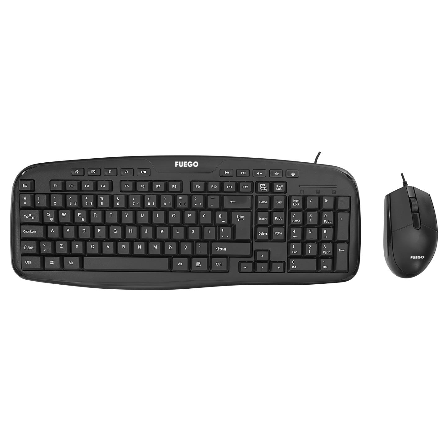Тастатура FUEGO KBMS795