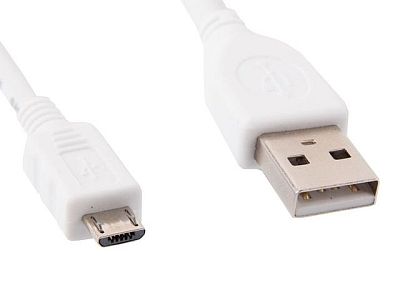 Cable USB 2.0 A-plug to Micro B-plug 0.5m White