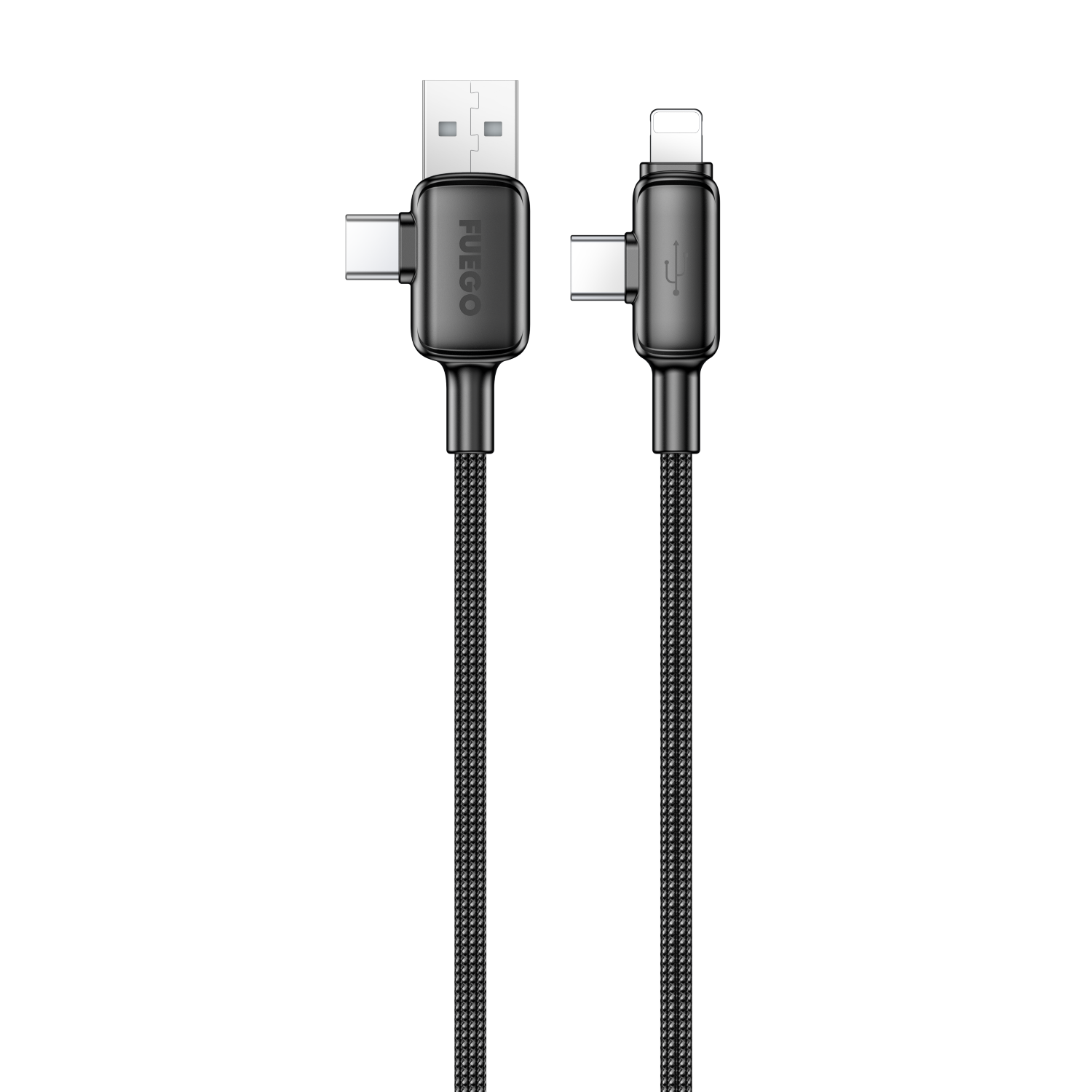 Кабел Fuego (Multiple plugs) 1m (FG181) Black