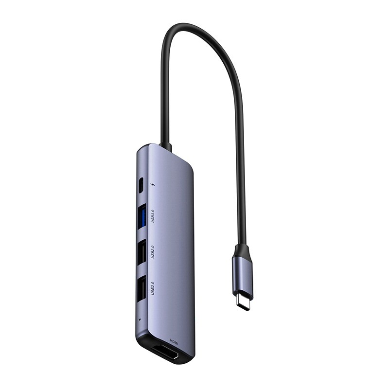 USB Hub Netac WF13 5-in-1 Type-C USB 3.0, HDMI,PD 100W