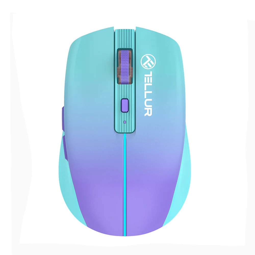 Mouse Tellur Wireless Silent 1600dpi Blue