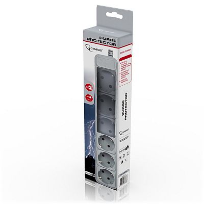 Power Protector Gembird Power Cube 1.8m 16A 6sockets