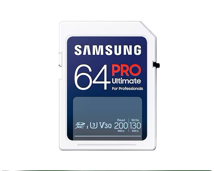 Secure Digital Samsung 64GB SDXC PRO Ultimate 200R/130W U3 V30