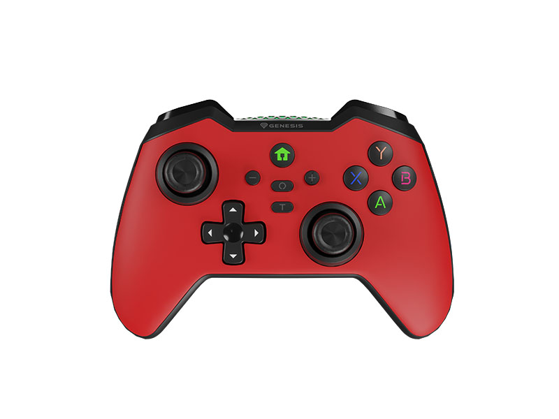 Game Pad Genesis Mangan 400 Wireless Red