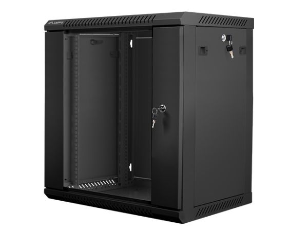 Rack Cabinet 19" 12U Metal 600x450 Lanberg Wall-Mounted Demounted