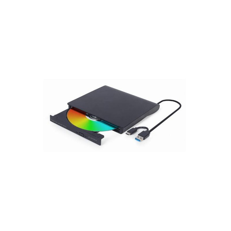 DVD RW +/- Gembird External USB 3.0 Black DVD-USB-031