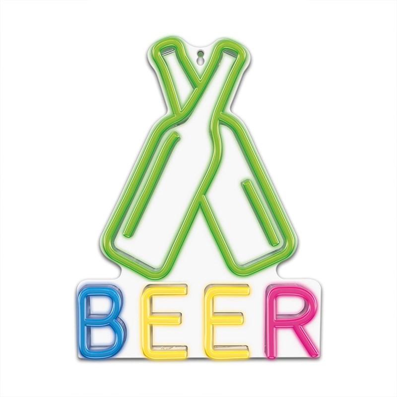 Wall LED Lights Neon Beer FPNE08X Multicolor