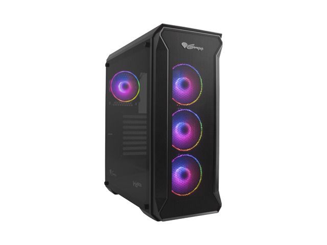 ATX Midi Tower Case Genesis Irid 505 V2 Gaming ARGB w/o PSU