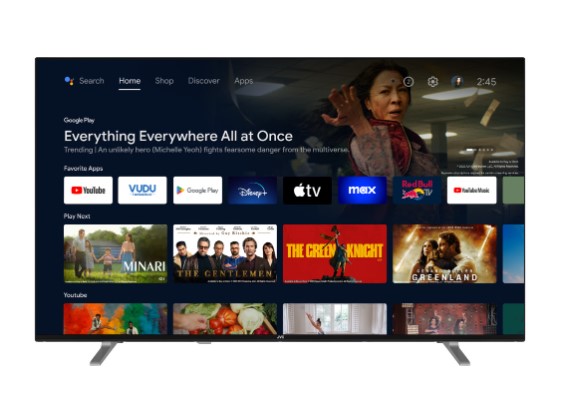 JVC LT-50VAQ3300 4k ULTRA HD QLED ANDROID TV