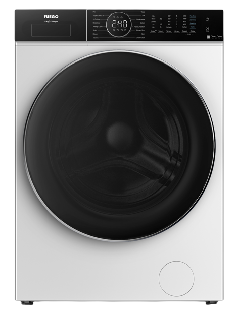 Машина за перење FUEGO WMFGTC 81216 DDW, 8kg, A+++, 1200rpm