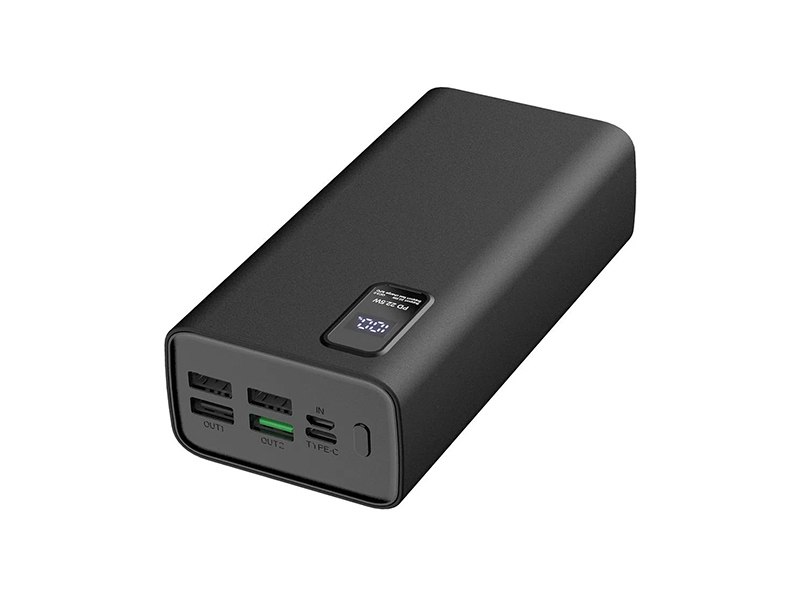 Power Bank Platinet 30000mAh 22W QC3.0 PD3.0 LCD Black