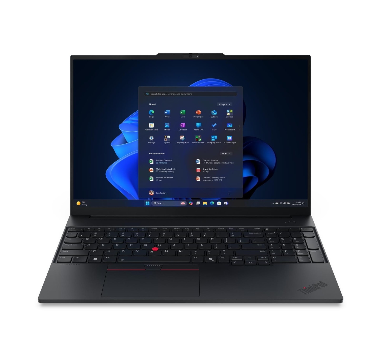Notebook Lenovo ThinkPad E16 G3 Ultra 7 255H/16GB/512GB/16" WUXGA IPS/FPR/BacklitKb