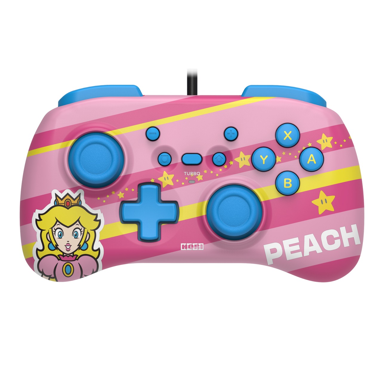 Nintendo Switch Controller/PC HORIPAD Mini Wired (Super Mario Series - Peach)
