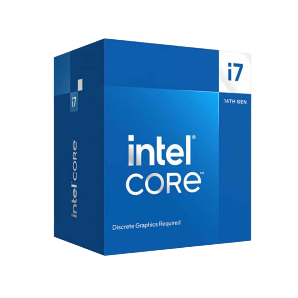 CPU Intel Core i7-14700F Raptor Lake 20-Core E1.5GHz/P2.1GHz LGA1700 33MB TRAY w/o Graphics/Cooler