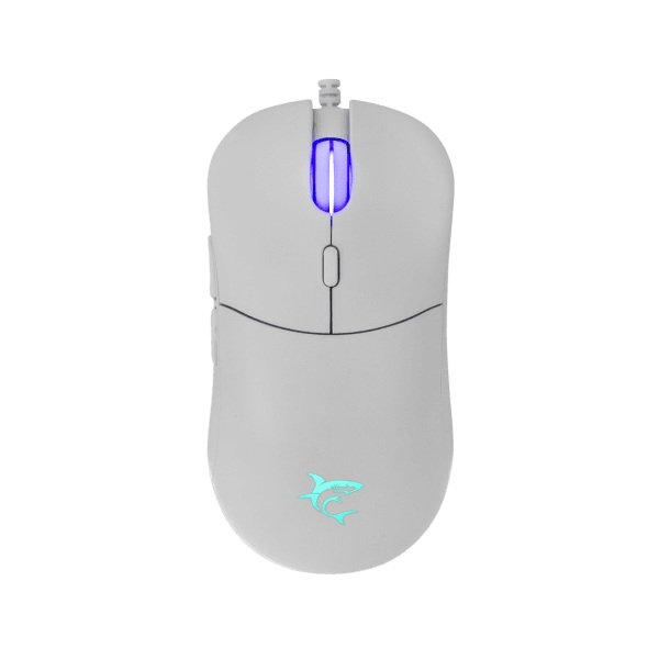 Mouse White Shark Gaming Bagdemagus 7200dpi White
