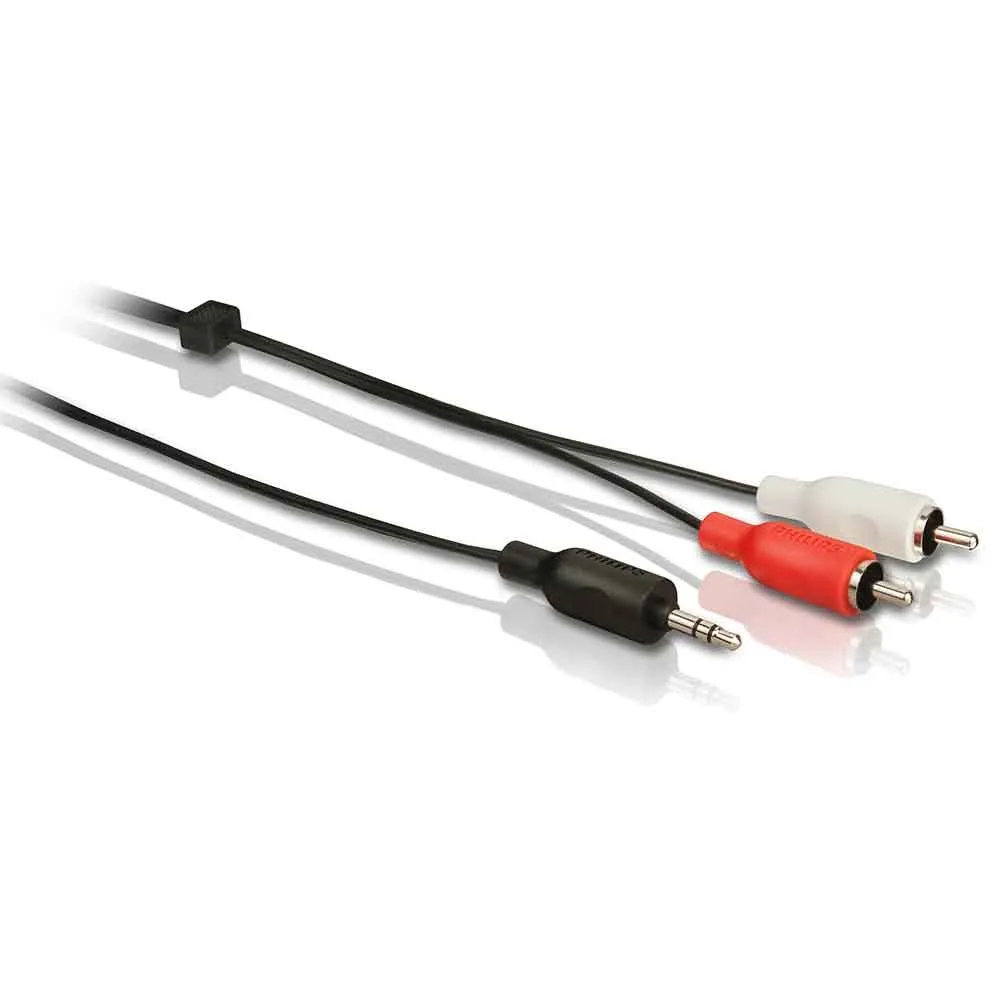 Cable Audio 3.5 mm(M) - 2 RCA(M) 3m Philips