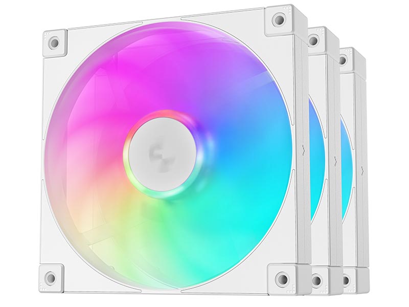 Case Fan 140x140x25 Deepcool FD14 ARGB (3 in 1) 1650rpm Super Silent LED White