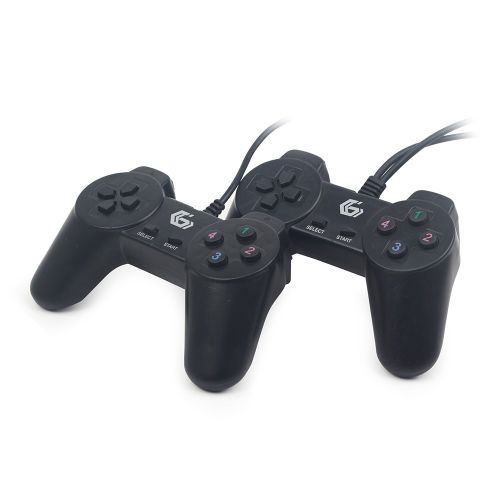Game Pad Gembird JPDUB201 Dual Set, 2 on 1 USB Port Gaming