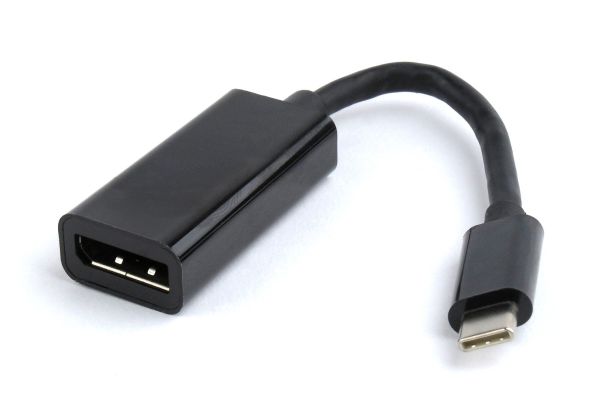 Adapter USB Type-C to Display Port Black