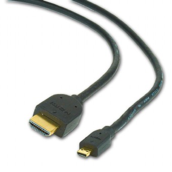 Cable HDMI M/M Micro Gold Plated 3m