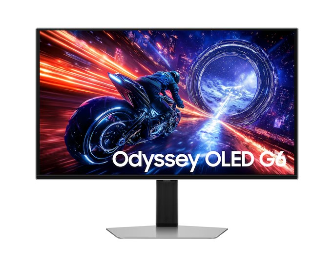 Monitor 27" Samsung LS27FG602SUXEN G6 G60SF QD-OLED 500Hz,0.03ms,2560x1440,QHD,HDMIx2,DP