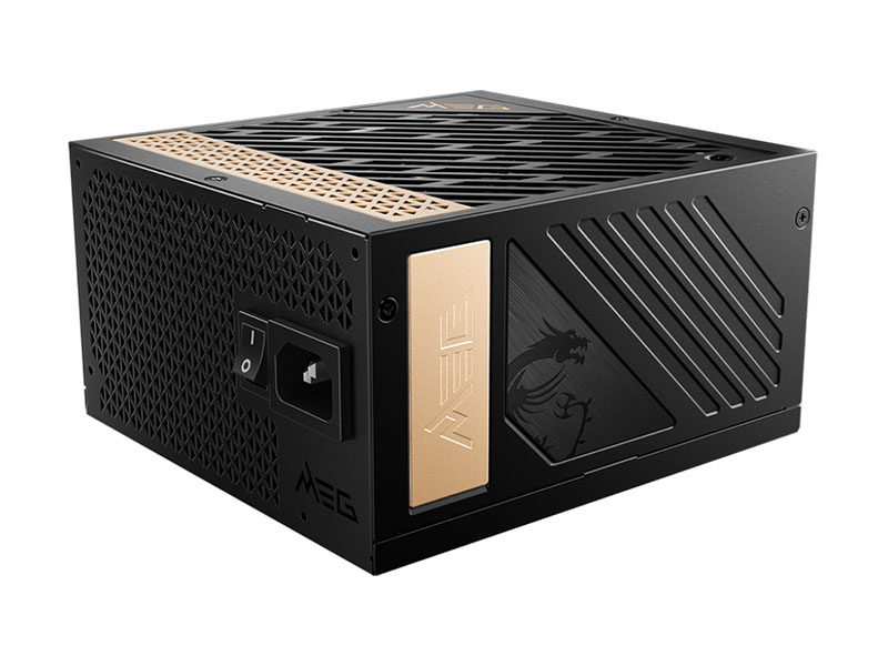 PSU 1300W MSI MEG Ai1300P PCIE5 80 PLUS Platinum Modular 12VHPWR