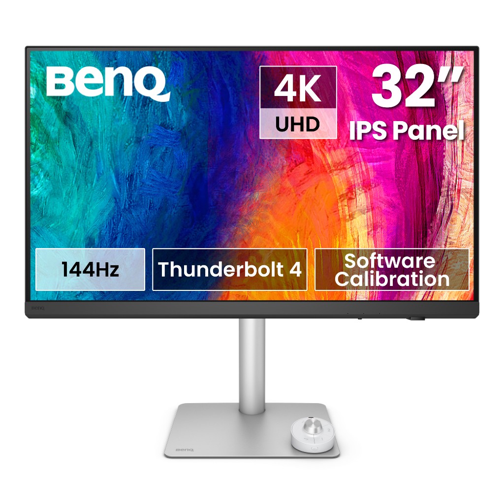 Monitor 32" BenQ PD3226G Designer IPS 3840x2160 4K 144Hz,HDMI,DP,USB,USB-C,PD 90W,Thunderbolt,HDR10