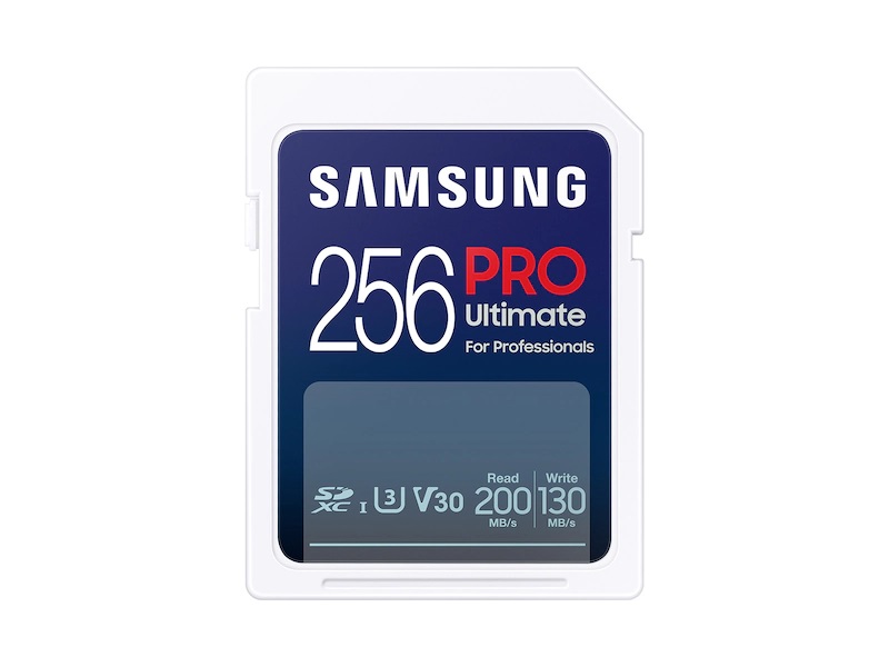 Secure Digital Samsung 256GB SDXC PRO Ultimate 200R/130W U3 V30