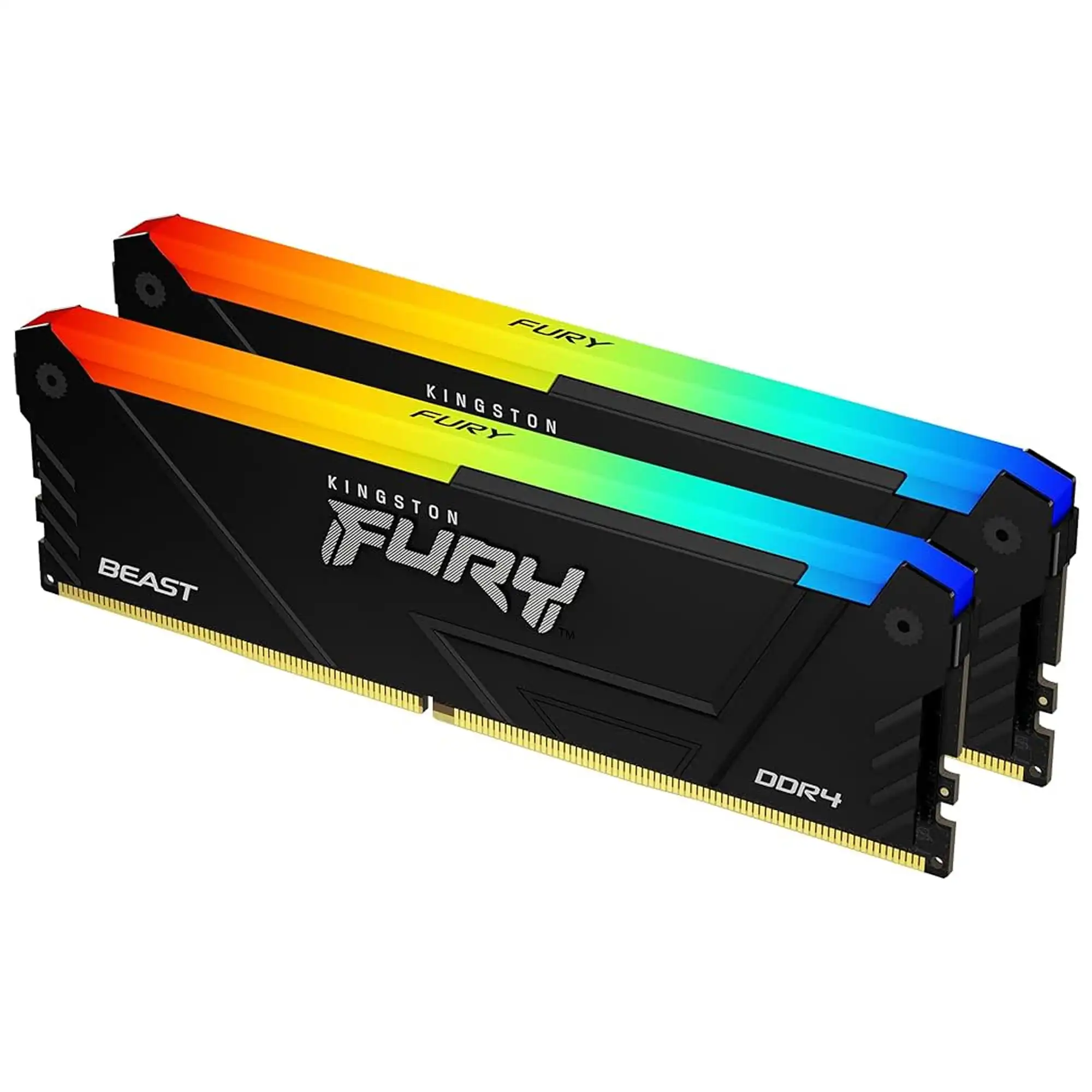 DIMM 32GB DDR4 3600MHz Kingston Fury Beast Kit CL18 (2x16) RGB