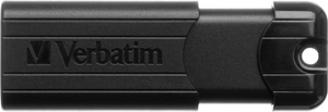 USB Drive 64GB USB 3.0 Verbatim Pinstripe Black