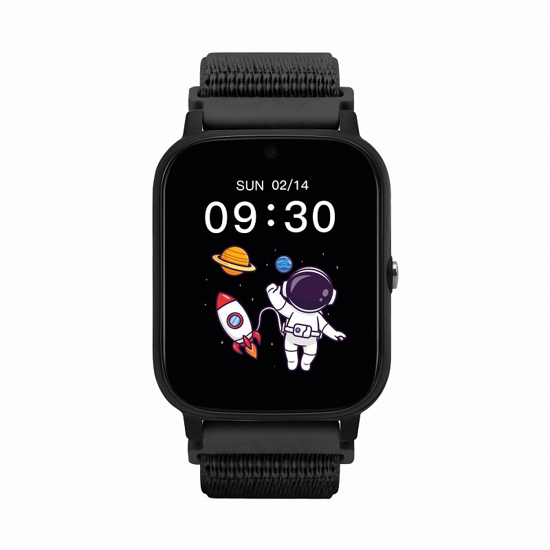 Smartwatch Garett Kids Tech Velcro 4G Black