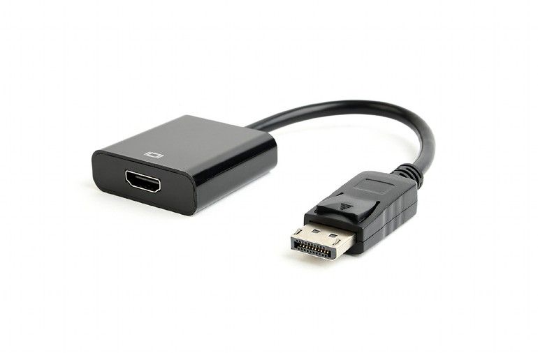 Display Port M to HDMI F Adapter Gembird Black