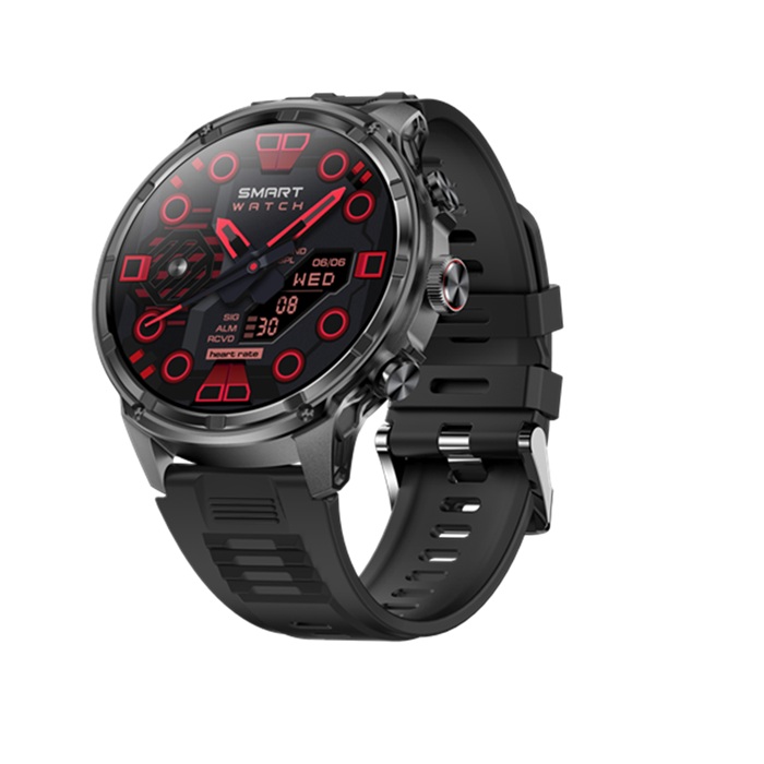 North Edge Healthcare Watch V99 Black with Heart Rate, Blood Oxygen, Bluetooth Call