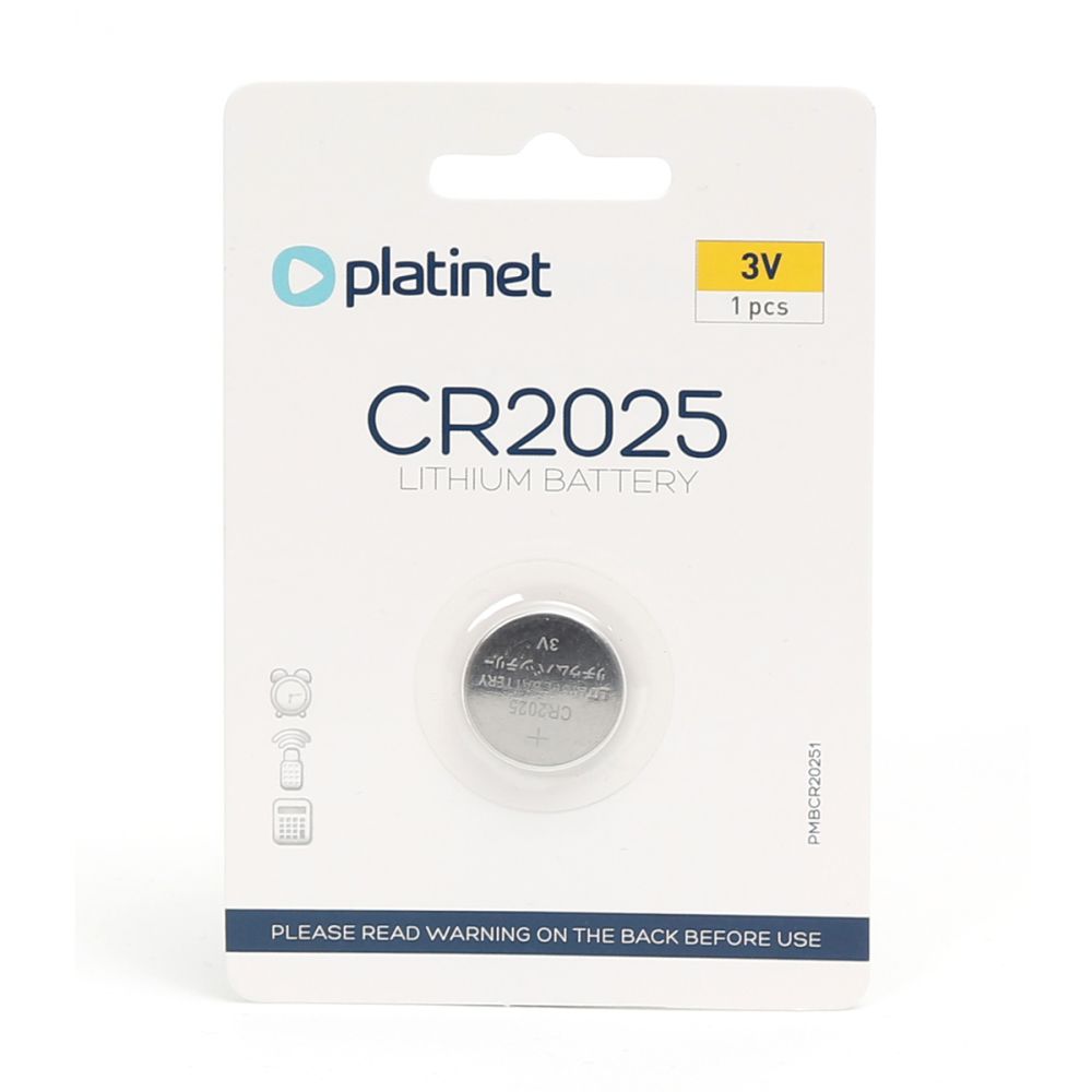Battery CR2025 Platinet 1pcs blister pack