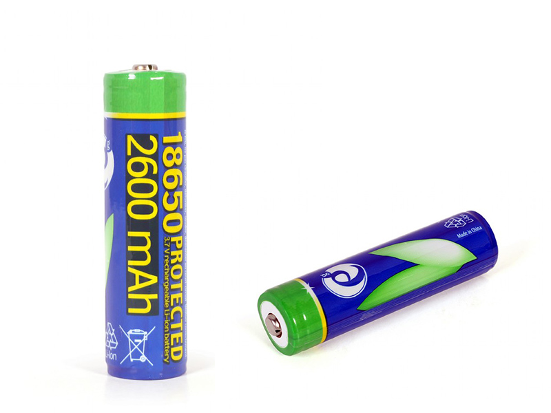 Battery 18650 Lithium-ion ,protected, 2600 mAh Energenie